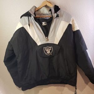 Raiders Vintage Starters Pro Line pullover jacket